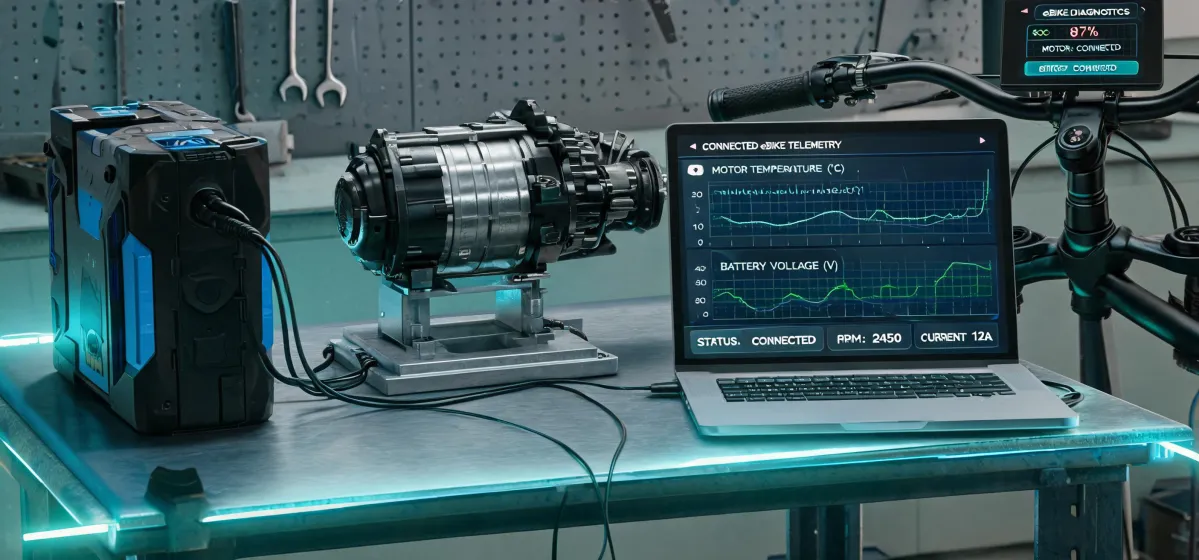 Connected eBike diagnostic dashboard